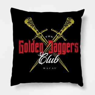 The Golden Daggers Pillow