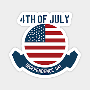 July 4, Declaration Of Independence Shirt Magnet