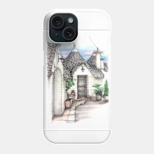 Trulli, Alberobello, Puglia, Italy Phone Case