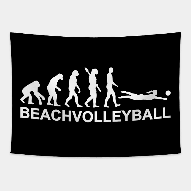 Evolution Beachvolleyball Tapestry by Designzz