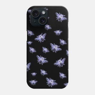 Glowing bees Phone Case