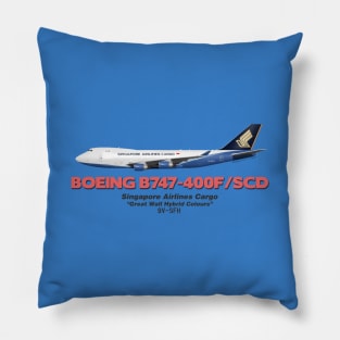 Boeing B747-400F/SCD - Singapore Airlines Cargo "Great Wall Hybrid Colours" Pillow