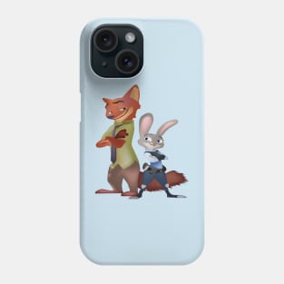 dumb bunny sly fox Phone Case
