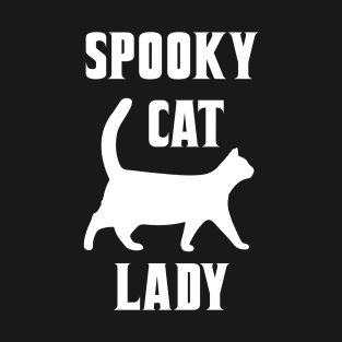 Spooky Cat Lady T-Shirt