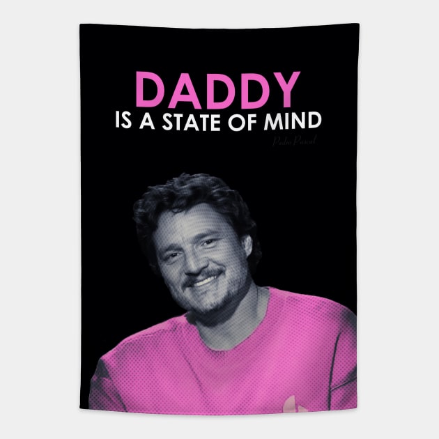 Pedro Pascal Daddy Tapestry by miyku