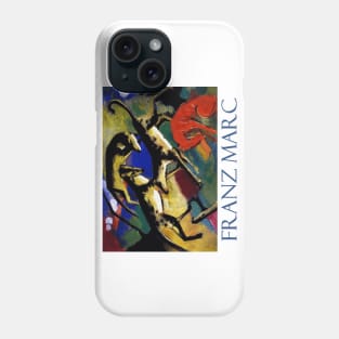 Playing Dogs by Franz Marc Phone Case