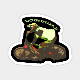 mtb downhill Magnet