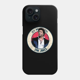 Retro Style Fan Art Design Tom Jones Phone Case