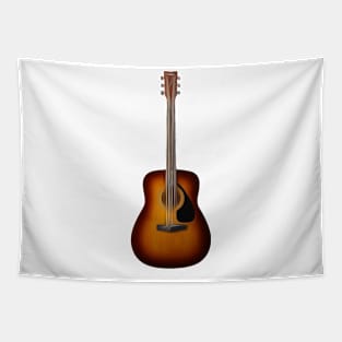 Artistic Acoustic Guitar Tapestry