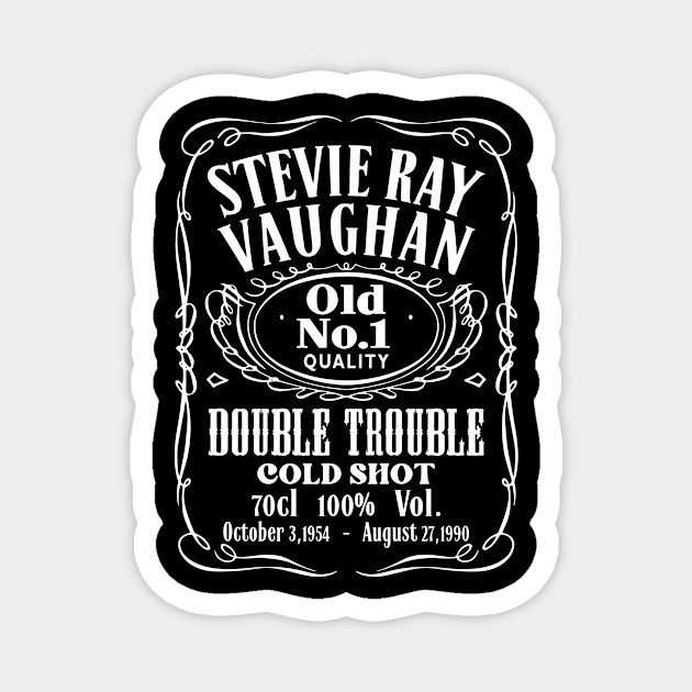 Stevie Ray Vaughan Old No 1 Magnet by Winmanlider