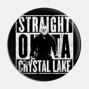 Straight Outta Camp Pin