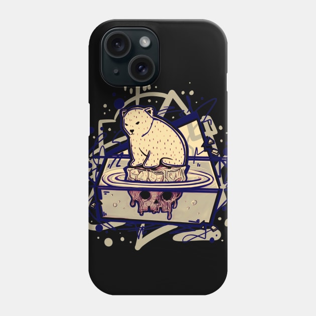 Polar bear Phone Case by Chaplo