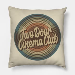 Two Door Cinema Club Vintage Vinyl Pillow