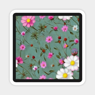 Floral pattern background Magnet