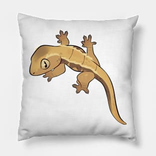 Crested Gecko 3 Pillow