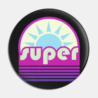 super duper ultraviolet Pin