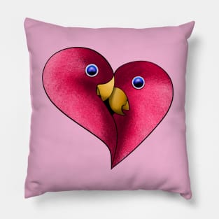 Parrot Love Pillow