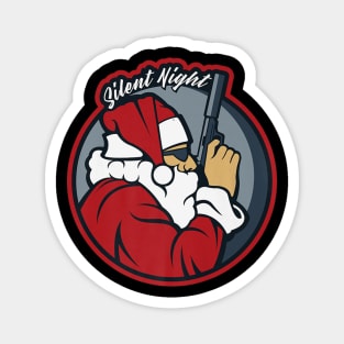 Patriot Progun Santa Claus Soldier Xmas Christmas Magnet
