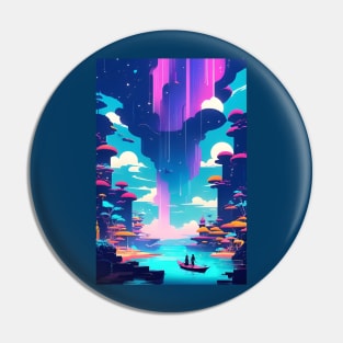 Fantasy sea landscape Pin