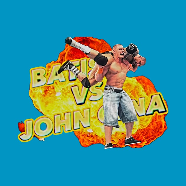 Rivalries of Wrestling Series: Batista vs John Cena by The Store Name is Available