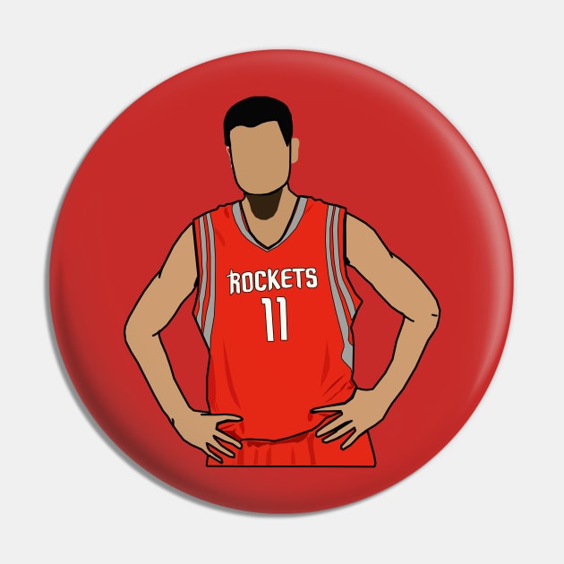 Yao Ming - Houston Rockets Pin by xavierjfong