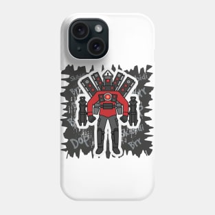 titan speakerman Phone Case