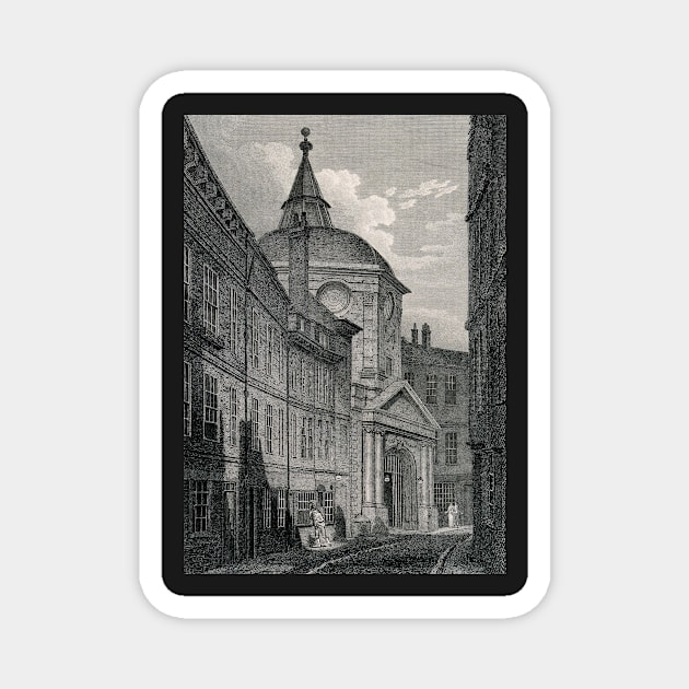 Royal College of Physicians, Warwick Lane, London, J. Whichelo, 1804 Magnet by nickedenholm