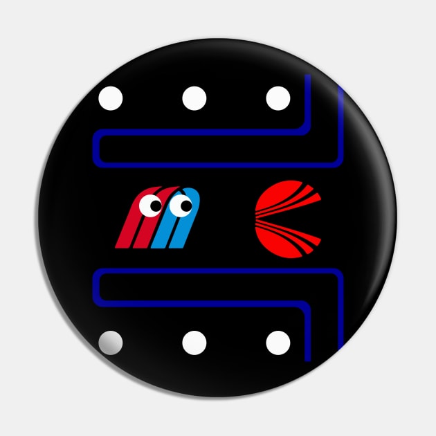 UA Ghost chasing CO Pacman Pin by CaptGarfield