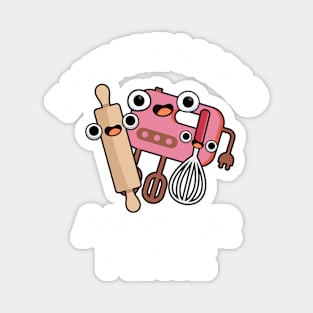 Bake The World A Batter Place Cute Baking Pun Magnet