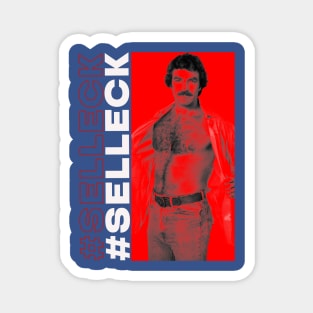 SELLECK NEGATIVE SPACE Magnet