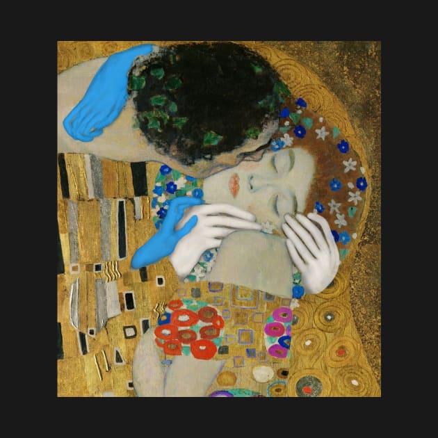 Coronavirus The Kiss - Gustav Klimt by Arteria6e9Vena