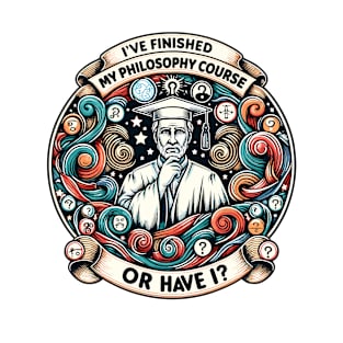 Graduate's Query: The Philosophical Conundrum T-Shirt