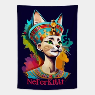 NeferKitti Tapestry