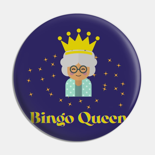 Bingo Queen Pin by DorothyPaw