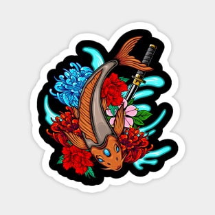 Japanese Koi Fish 1.2 Magnet