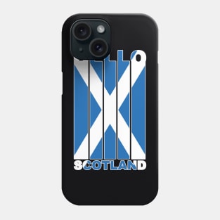 Hello Scotland Vertical Scotland Flag Phone Case