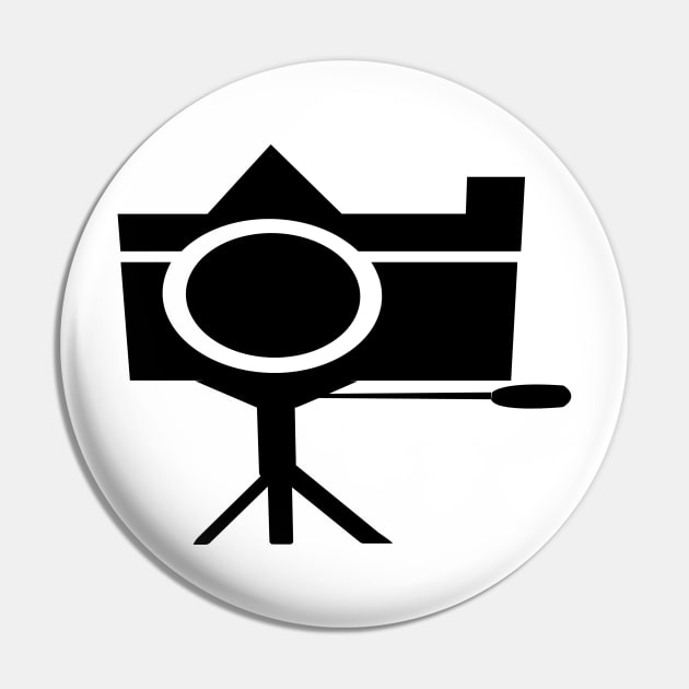 camera Pin by FromBerlinGift