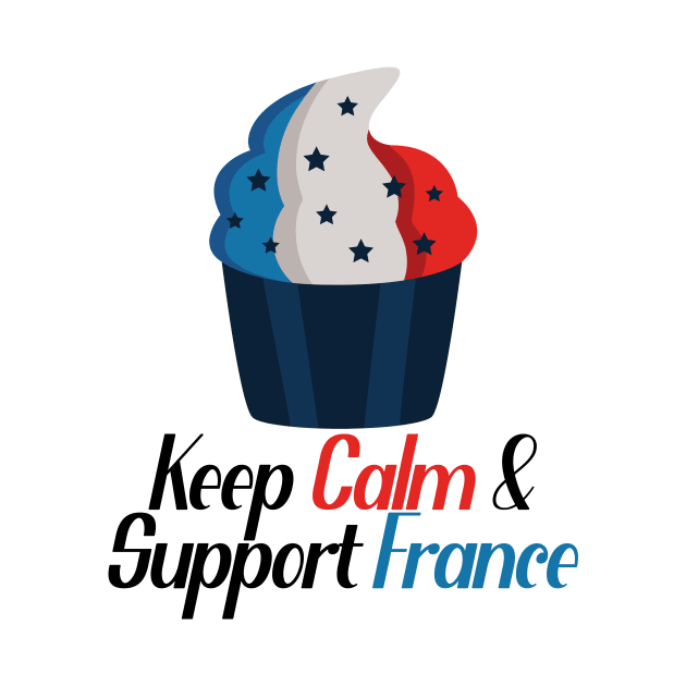 Keep Calm And Support France by nextneveldesign