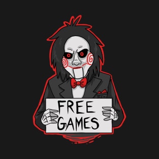 Free Games Billy Jigsaw T-Shirt