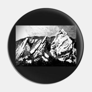 Flatiron Mountains Colorado Pin