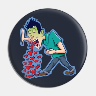 vomiting love Pin