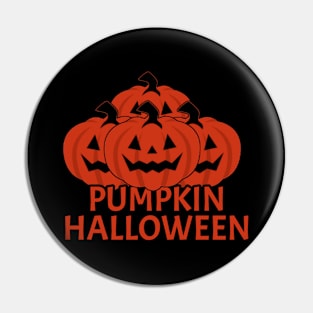 Group Halloween pumpkin Pin