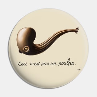 Ceci n'est pas une pipe Pin