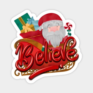 Believe in Santa Magnet
