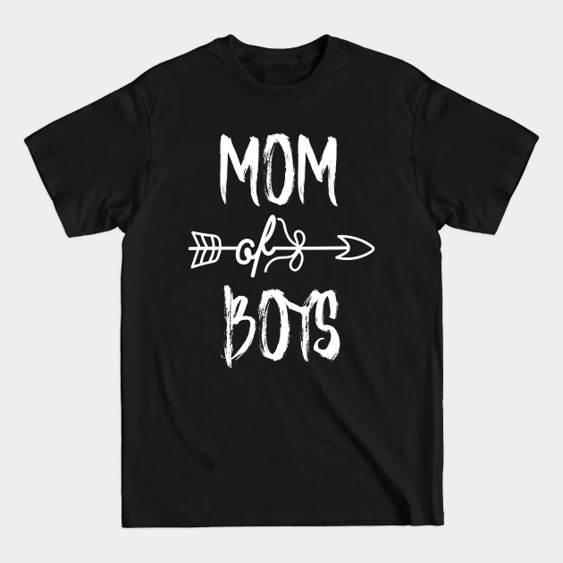 Discover Mom of Boys Gift For Mama - Mom Of Boys - T-Shirt