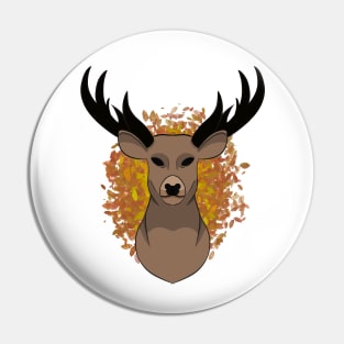 Autumn Deer Pin