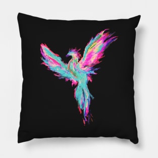 rainbow Pheonix Pillow