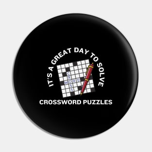 It's A Great Day To Solve Crossword Puzzles Pin