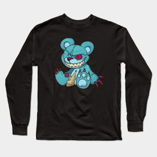 Evil Teddy Bear Cartoon Funny T Shirt 