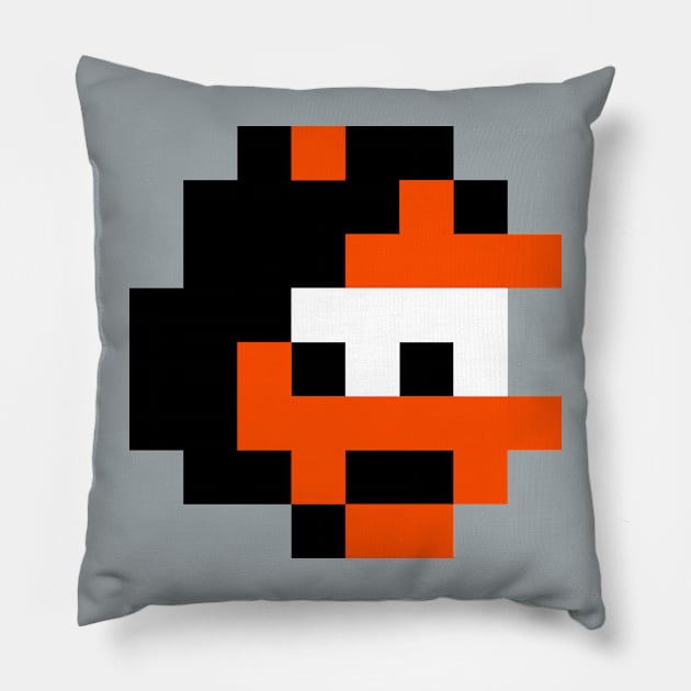 Baltimore Pixels Pillow by The Pixel League